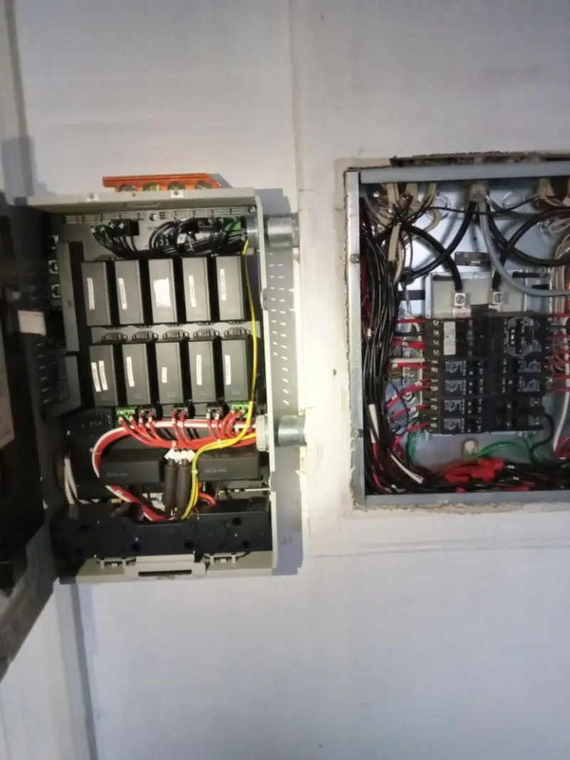 Electrical panel upgrade completed for Indoor Lighting Installation in North Berwick